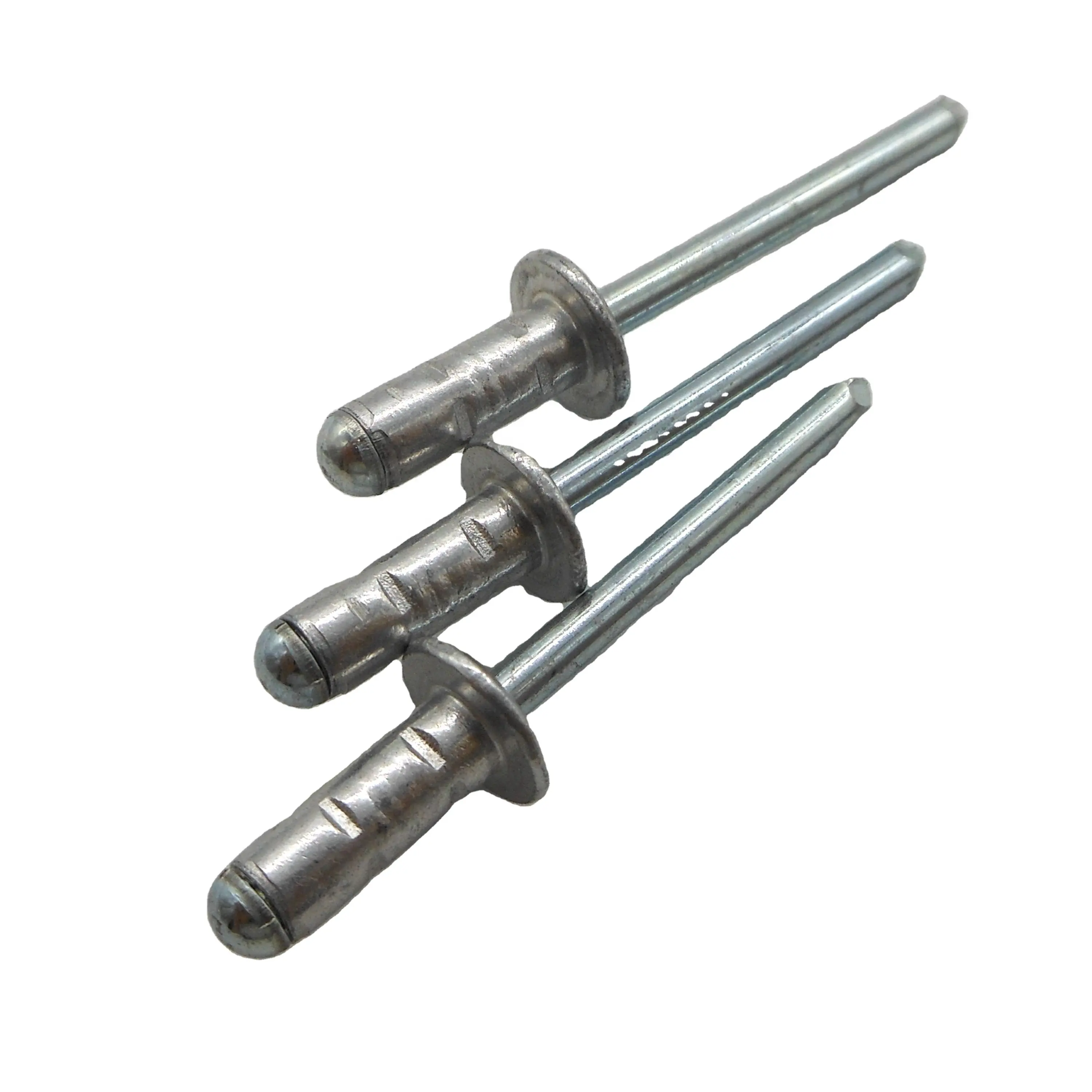 Hochwertige Rundkopf-Nieten aus Aluminium/Stahl DIN7337