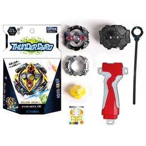 Juguetes Clásicos al por Mayor para Niños: Trompos Individuales <span class=keywords><strong>con</strong></span> <span class=keywords><strong>Lanzador</strong></span> para Montar - Product Image 2