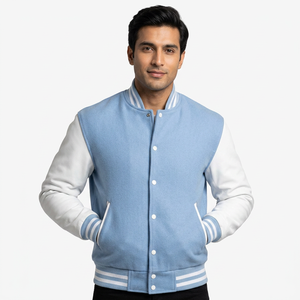Fabrication de vestes varsity en laine patchwork pour hommes et femmes, couleur personnalisée, prix bas, veste varsity pour hommes - Product Image 1