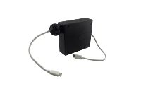 Kabel Gulung Retraktil 100W AC Tipe C ke Tipe C Kabel Ekstensi DYH-1816 Panjang 2m Kabel Gulung Usbc