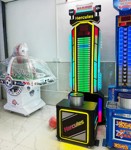 เครื่องเกมอาร์เคดแบบหยอดเหรียญ รุ่น Commercial Hammer สำหรับเล่นบาสเก็ตบอลและชกมวย พร้อมแผ่นเกมโลหะ สำหรับใช้ในร่ม - Product Image 4