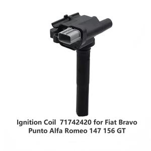 Bobina di Accensione OE 71742420 per <span class=keywords><strong>Fiat</strong></span> <span class=keywords><strong>Bravo</strong></span> Punto Alfa Romeo 147 156 GT, Pacchetto Accensione ad Alte Prestazioni 33400-65G00 - Product Image 2