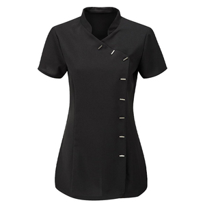 Uniforme de beauté pour femmes, design personnalisé Yuhong, haute qualité, pour salon de coiffure, salon de manucure, spa, tissu tissé, prix d'usine - Product Image 1