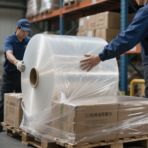 T1018A (vendita calda) copertura informazioni trasparente pellicola estensibile fabbrica del mondo fatto Cast pellicola estensibile pellicola di alta qualità - Product Image 5