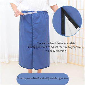 Protège-draps absorbants lavables pour incontinence avec fermetures à boutons, couvre-<span class=keywords><strong>couche</strong></span> imperméable pour personnes âgées, post-opératoire et règles abondantes - Product Image 2