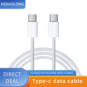 Dubbele Type-C Mobiele Telefoon Data Line Opladen Pd 20W Snelle Oplaadlijn 2.4a Is Geschikt Voor Ios 15 Huawei - Product Image 2
