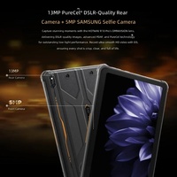 Tablet Tangguh HOTWAV R10 Pro 4G 10.1" HD+ 8GB+256GB Android 14.0 Baru USB Type C Baterai 10800mAh 5MP+13MP Pengisian Daya OTG Smart Pad