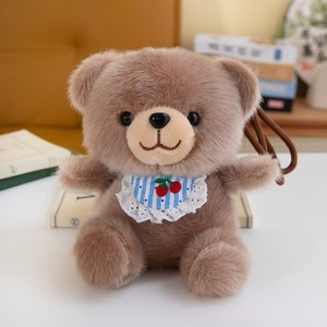 Peluche all'ingrosso di gattino piccolo, morbido, con ricamo a ciliegia sul bavaglino, per distributori automatici arcade e macchine a gancio - Product Image 3