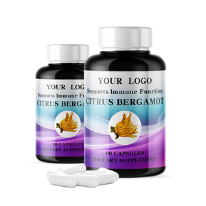 كبسولات برغموت عضوي مكمل عشبي تدعم كبسولات صحة القلب والقلب والأوعية الدموية كبسولات نباتية - Product Image 5