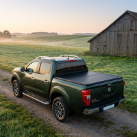 Couverture de benne rigide pliable en trois parties en alliage d'aluminium étanche avec verrouillage rétractable, prix usine, pour Dodge Ram Ford Toyota