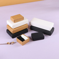 Boîte d'emballage pour chaussettes et sous-vêtements, boîte cadeau style tiroir et boîte cadeau pour serviettes avec logo disponible
