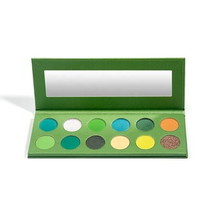 Crea il tuo marchio ombretto trucco fai da te 12 colori tavolozza di ombretti personalizzata <span class=keywords><strong>verde</strong></span> professionale - Product Image 4