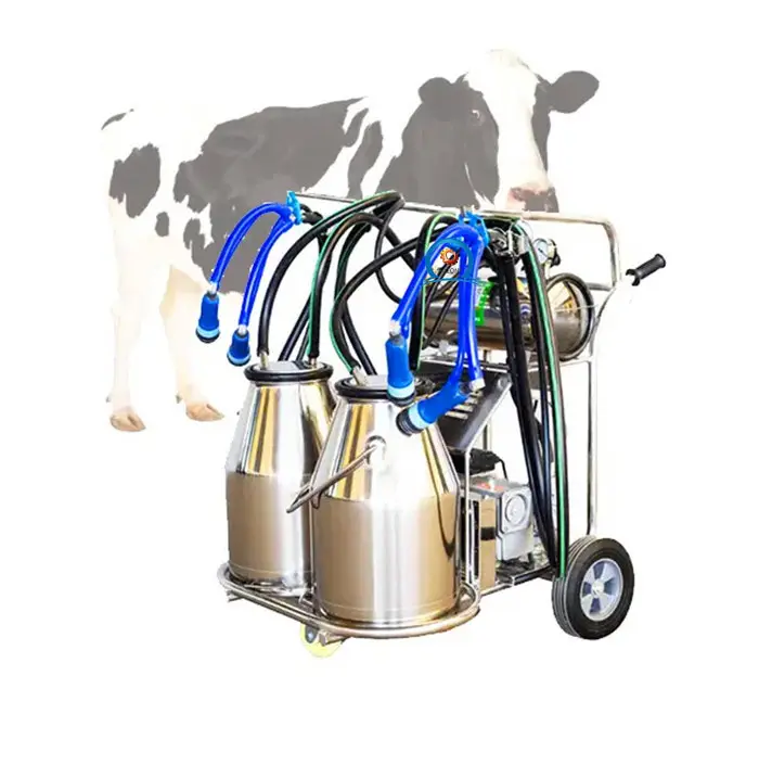 Diskon besar mesin pemerah susu portabel cluster sapi dan kambing