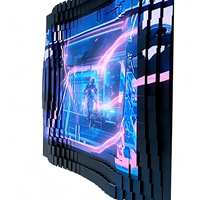 Pantalla LED Mecánica Creativa con Matriz de Píxeles P2.0, Densidad de Píxeles de 600CD y Brillo de 600CD para Eventos en Interiores y Publicidad Comercial
