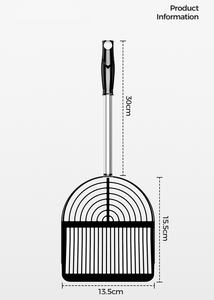 <span class=keywords><strong>Pelle</strong></span> en acier inoxydable avec manche télescopique extra large pour litière pour chat, fumier de poulet et plus, <span class=keywords><strong>pelle</strong></span> à litière réglable - Product Image 6