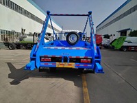 Camion à ordures Dongfeng Dolica à bras oscillant 4x2, camion compacteur à ordures LHD/RHD, prix des camions à ordures, camion compacteur à ordures Euro 3