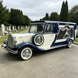 Carroza Fúnebre Eléctrica Vintage Personalizada ODM con Compartimento de Alta Seguridad para Ataúdes, para Negocios de Funerarias Internacionales, Pedidos al por Mayor - Product Image 1
