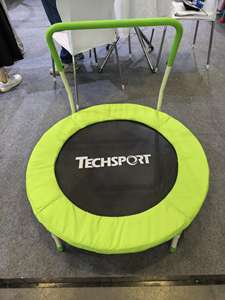 Trampoline <span class=keywords><strong>Techsport</strong></span> à motifs d'animaux pour enfants, outil d'exercice Happy Expression pour enfants de 3 à 7 ans à l'intérieur - Product Image 6