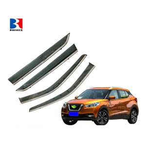 Déflecteurs d'air latéraux pour NISSAN KICKS 2022, en PC, pour vitres de portières - Product Image 1