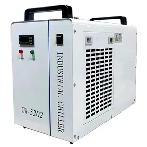 The popular CW5202 water-cooled chiller for laser engraving and cutting machines