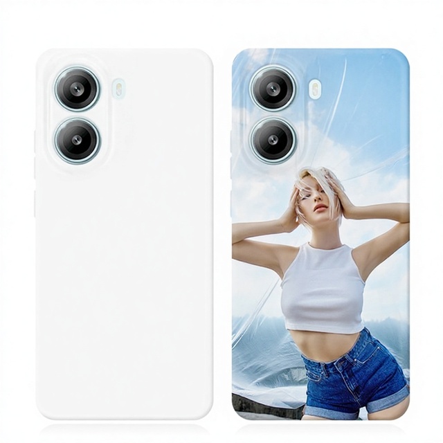 Blank Design Diy Customized Soft Tpu 3D Film Coated Sublimation Protective Shockproof Dirt-resistant for Mobile Phone Cases