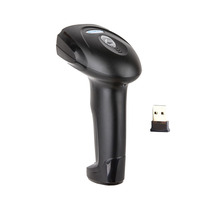 Lector de Códigos de Barras, Escáner de Códigos QR Inalámbrico 1D/2D CMOS para Comercio Minorista, Escáner con Interfaz USB