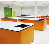 Matériel de laboratoire pour les écoles Tables en plastique d'extérieur adaptées aux salles de classe et aux laboratoires scientifiques