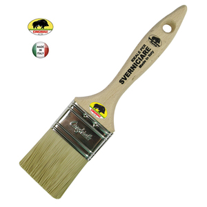 S.500 50mm spazzola per Stripper di vernice piatta con manico in legno spazzole di cinghiale in setola naturale Set di pennelli per 25000050 di pittura murale - Product Image 1