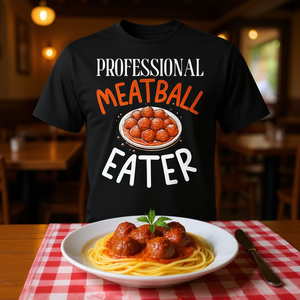 Camiseta Profesional para Amantes de las Albóndigas, Camiseta Promocional de Comida Italiana - Product Image 3