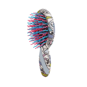 カラフルで柔らかいミニ小さなヘアブラシ背面にミラー付き - Product Image 5