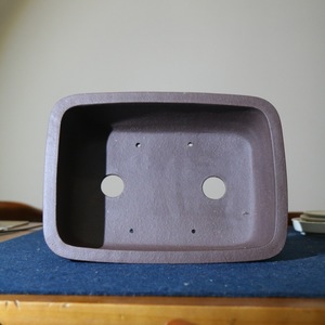 Pot à bonsaï rectangulaire Zisha de grande taille, fait main, style classique, pour entrée et cour - Product Image 2