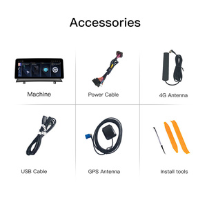 Siêu Hẹp 12.3 "Android 14 Xe Stereo Cho BMW X3 E83 2004 2012 Không Dây Carplay Android Tự Động 4G Wifi GPS Video - Product Image 4