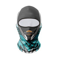 Masque facial en polaire 3D de dessin animé, masque drôle de crâne d'animal, couvre-tête complet, masque de moto, cosplay d'Halloween, capuche, protection UV, ski