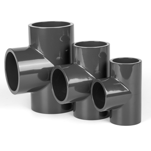 Raccord de tuyau en <span class=keywords><strong>PVC</strong></span> gris foncé, vente en gros, fabriqué en chine - Product Image 1