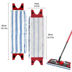 Repuesto de Paño para Mopa Compatible con Mopas Planas <span class=keywords><strong>UltraMax</strong></span> y O-Cedar XL, Suave y Grueso, de Uso Dual en Seco/Húmedo - Product Image 4