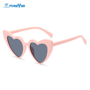 Lunettes de soleil œil de chat tendance personnalisées Lunettes de soleil en forme de cœur de créateur Lunettes de soleil cœur rose - Product Image 6