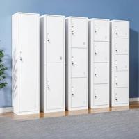 Armoire simple en fer pour étudiant, casier de rangement en acier pour atelier, armoire de rangement pour vêtements de personnel avec trous respirants, Almirah