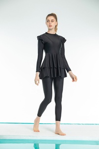 Maillot <span class=keywords><strong>de</strong></span> <span class=keywords><strong>bain</strong></span> musulman pour femmes Maillot <span class=keywords><strong>de</strong></span> <span class=keywords><strong>bain</strong></span> islamique burkini à couverture complète Maillot <span class=keywords><strong>de</strong></span> <span class=keywords><strong>bain</strong></span> 2 pièces Protection solaire Taille S-6XL - Product Image 2