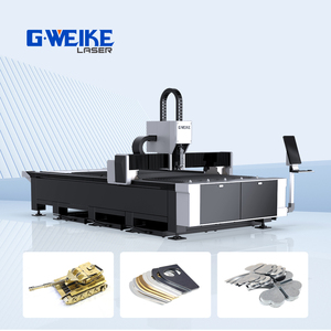 Nouvelle conception de machine de découpe laser à fibre pour tôles métalliques 1-6kW, contrôle Cypcut, AI PLT, 3 axes, refroidie par eau, numérique - Product Image 2