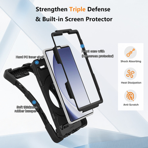 360 <strong>Rotation</strong> Hand Holder Kickstand Pen Slot Tablet <strong>Case</strong> <strong>for</strong> Samsung Tab A9 Tablet <strong>Case</strong> - Product Image 5