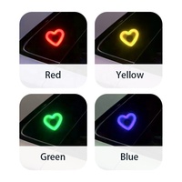 Nouvelle lumière ambiante LED pour pare-brise de voiture Thhowie, bande lumineuse néon, lampe d'ambiance décorative pour vitre arrière, premium 12V, éclat lumineux