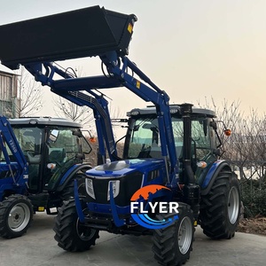 Tracteur agricole à roues 4x4 de haute qualité <span class=keywords><strong>Euro</strong></span> V 50 CV avec moteur diesel 4 cylindres, transmission par engrenages haute productivité pour usage agricole - Product Image 3