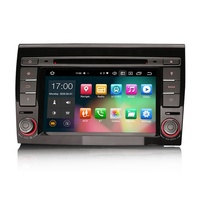 Erisin ES8571F pemutar dvd mobil 7 inci, pemutar dvd mobil dengan Slot SIM DSP BT5.1 4G nirkabel IPS Android 13.0 untuk Fiat Bravo