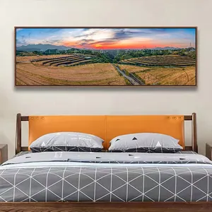 New Design Hand Painted Wall Decoration Sunset Landscape Painting Painting And Wall Art Decor Painting For House Office