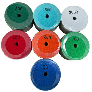 Discos de Pulido de Diamante Húmedos para Mármol, Piedra y Granito, 100mm/75mm, Respaldo Autoadhesivo, Grano 50-3000, Personalizable OEM, Marca <span class=keywords><strong>Areal</strong></span> 1 - Product Image 5