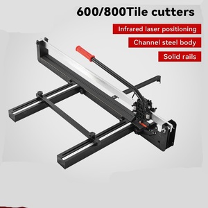 <b>600mm</b> 800mm Single Rail Manual <b>Tile</b> <b>Cutter</b> with Laser Infrared Positioning, Ceramic Wall Floor <b>Tile</b> Cutting Push Knife - Product Image 6