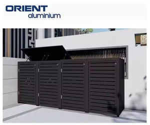 <span class=keywords><strong>Abri</strong></span> <span class=keywords><strong>pour</strong></span> <span class=keywords><strong>poubelle</strong></span> en aluminium, couvercle métallique, <span class=keywords><strong>poubelle</strong></span> à pression résidentielle, <span class=keywords><strong>abri</strong></span> <span class=keywords><strong>pour</strong></span> <span class=keywords><strong>poubelle</strong></span> imperméable - Product Image 3