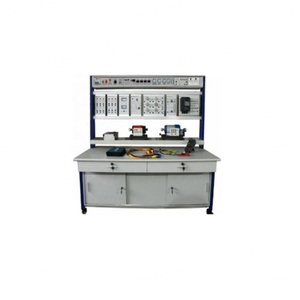 Banc de formation sur stabilisateurs monophasés et triphasés, équipement pédagogique pour laboratoire - Product Image 1