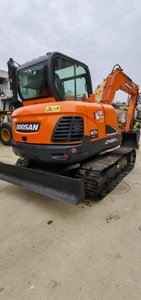 Miniexcavadora Doosan DX60 DX55 con Pintura Original, Ciclo de Trabajo Rápido, Excavadora de 6 Toneladas <span class=keywords><strong>para</strong></span> América - Product Image 3