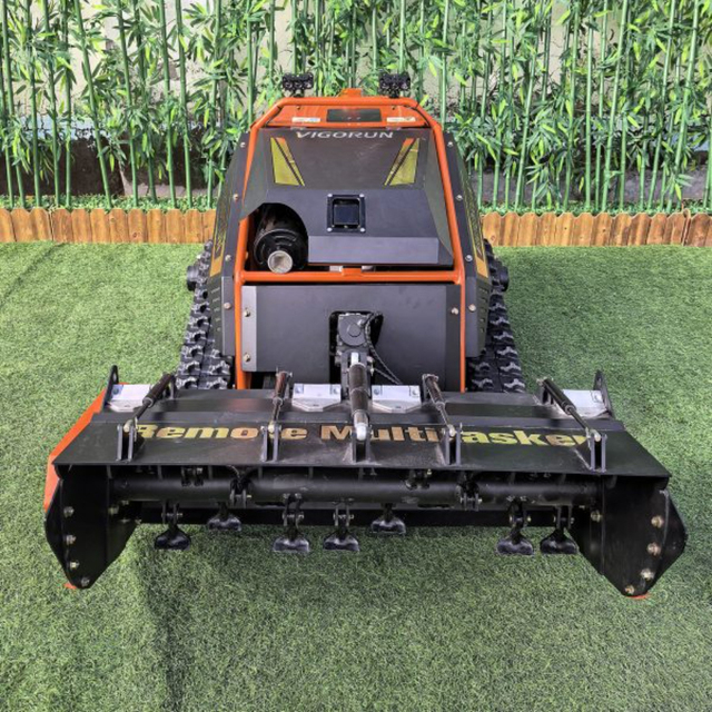 Vigorun MTSK1000 Robot Mulcher Heavy Duty, Servo Motor Remote Mower, Euro 5/EPA Hammer Mulcher for Brush Clearing